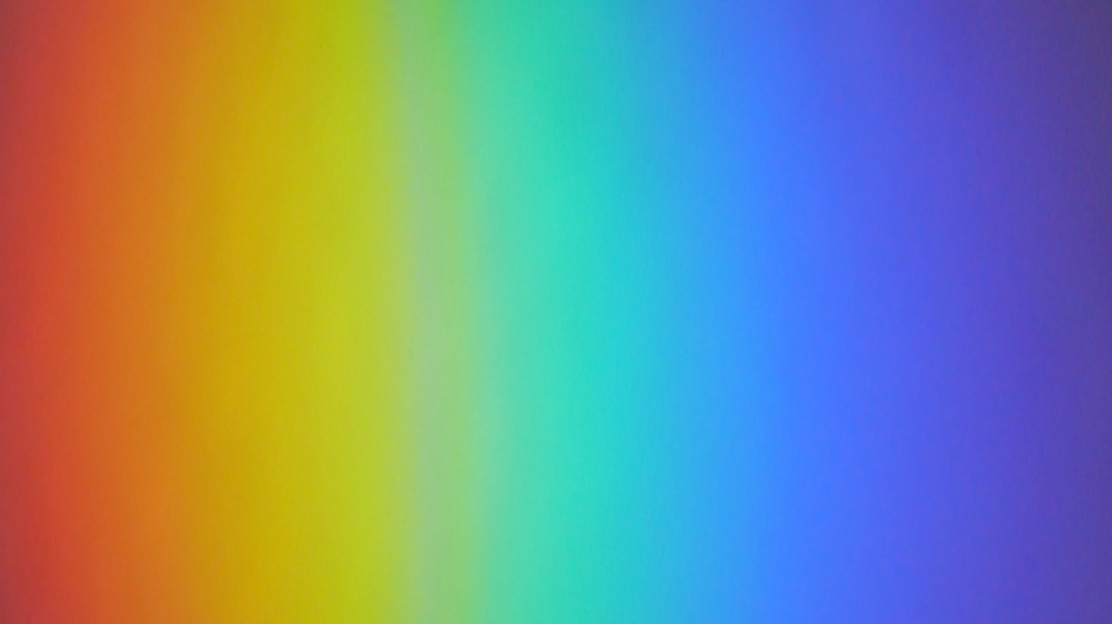Rainbow colours on my kitchen wall as beamed from a ...